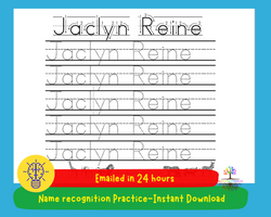 Children Name Practice 2