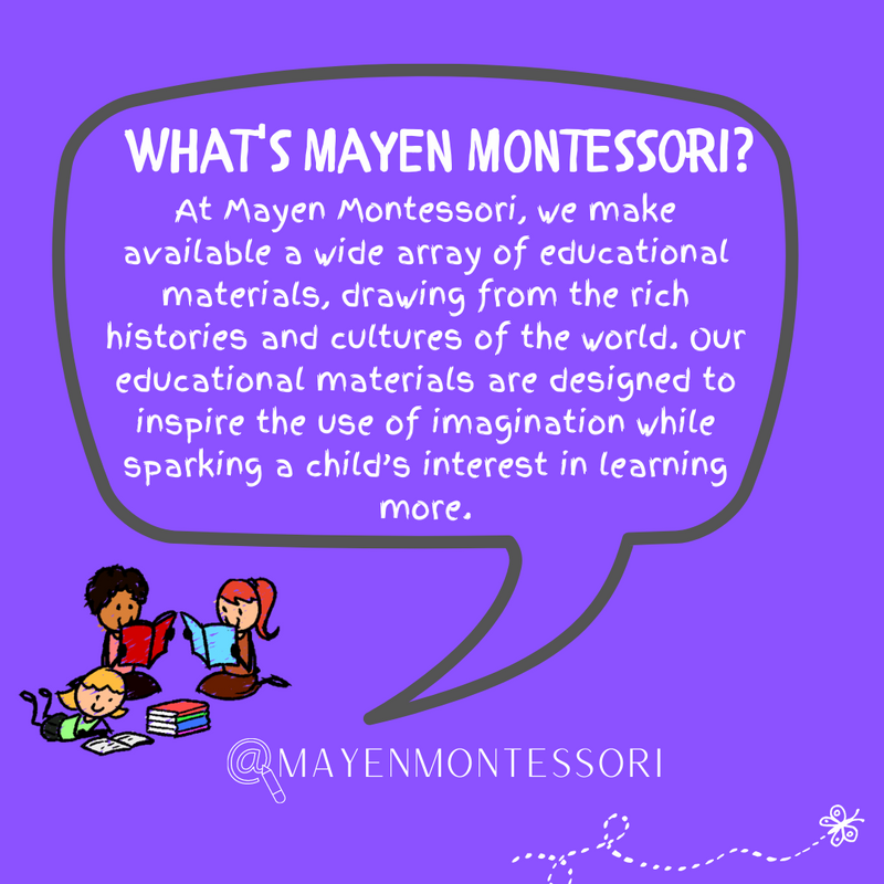 3 or 6 month  Montessori Sensory Play Box Subscription